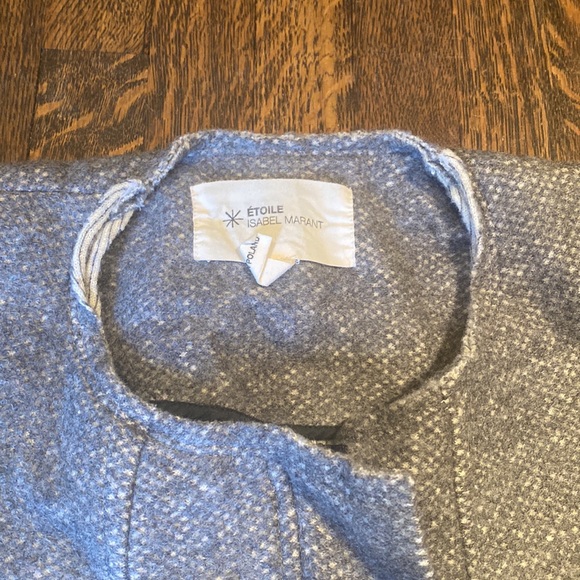 Isabel Marant gray virgin wool jacket size 2 - Picture 11 of 13